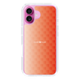 スリムプロテクションケース［ CASEPLAY Check - Orange ］