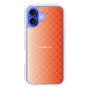 スリムプロテクションケース［ CASEPLAY Check - Orange ］