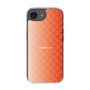 スリムプロテクションケース［ CASEPLAY Check - Orange ］