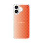 スリムプロテクションケース［ CASEPLAY Check - Orange ］