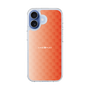 スリムプロテクションケース［ CASEPLAY Check - Orange ］