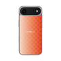 スリムプロテクションケース［ CASEPLAY Check - Orange ］