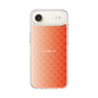 スリムプロテクションケース［ CASEPLAY Check - Orange ］