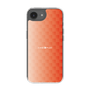 スリムプロテクションケース［ CASEPLAY Check - Orange ］