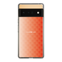 スリムプロテクションケース［ CASEPLAY Check - Orange ］