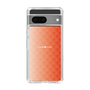 スリムプロテクションケース［ CASEPLAY Check - Orange ］