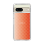 スリムプロテクションケース［ CASEPLAY Check - Orange ］