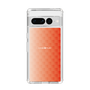 スリムプロテクションケース［ CASEPLAY Check - Orange ］