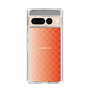 スリムプロテクションケース［ CASEPLAY Check - Orange ］