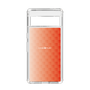 スリムプロテクションケース［ CASEPLAY Check - Orange ］