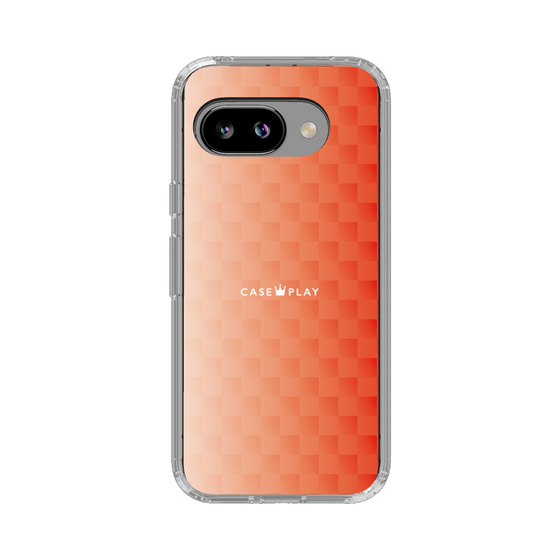 スリムプロテクションケース［ CASEPLAY Check - Orange ］