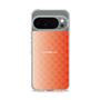 スリムプロテクションケース［ CASEPLAY Check - Orange ］