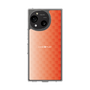 スリムプロテクションケース［ CASEPLAY Check - Orange ］
