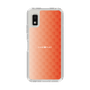 スリムプロテクションケース［ CASEPLAY Check - Orange ］