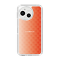 スリムプロテクションケース［ CASEPLAY Check - Orange ］