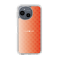 スリムプロテクションケース［ CASEPLAY Check - Orange ］