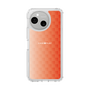 スリムプロテクションケース［ CASEPLAY Check - Orange ］