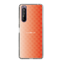 スリムプロテクションケース［ CASEPLAY Check - Orange ］