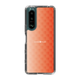 スリムプロテクションケース［ CASEPLAY Check - Orange ］