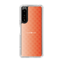 スリムプロテクションケース［ CASEPLAY Check - Orange ］