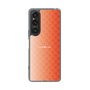 スリムプロテクションケース［ CASEPLAY Check - Orange ］