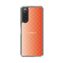 スリムプロテクションケース［ CASEPLAY Check - Orange ］