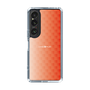 スリムプロテクションケース［ CASEPLAY Check - Orange ］