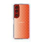 スリムプロテクションケース［ CASEPLAY Check - Orange ］