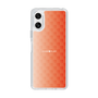 スリムプロテクションケース［ CASEPLAY Check - Orange ］