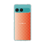 スリムプロテクションケース［ CASEPLAY Check - Orange ］