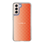 スリムプロテクションケース［ CASEPLAY Check - Orange ］