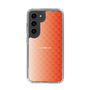 スリムプロテクションケース［ CASEPLAY Check - Orange ］