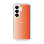 スリムプロテクションケース［ CASEPLAY Check - Orange ］