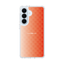 スリムプロテクションケース［ CASEPLAY Check - Orange ］