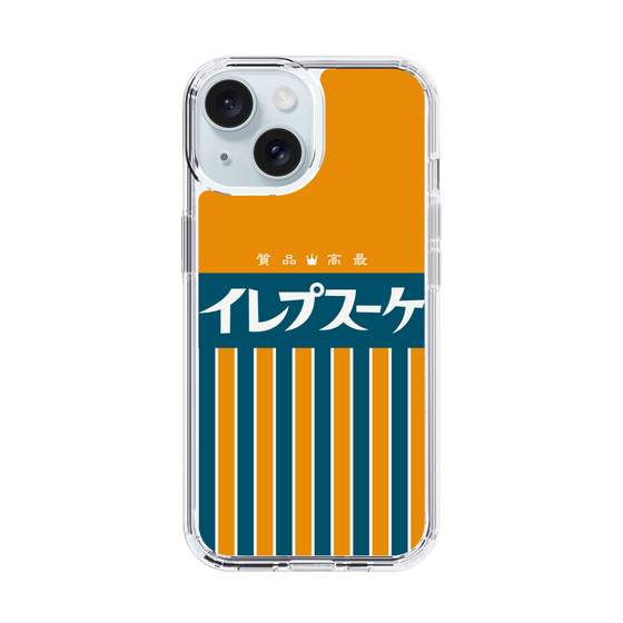 スリムプロテクションケース［ CASEPLAY Retro - Orange ］