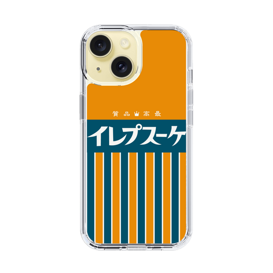 スリムプロテクションケース［ CASEPLAY Retro - Orange ］