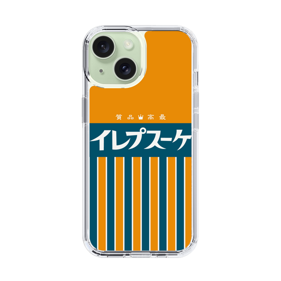 スリムプロテクションケース［ CASEPLAY Retro - Orange ］