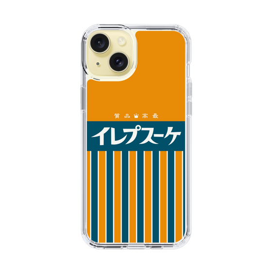 スリムプロテクションケース［ CASEPLAY Retro - Orange ］