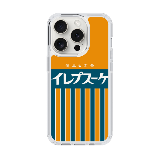 スリムプロテクションケース［ CASEPLAY Retro - Orange ］