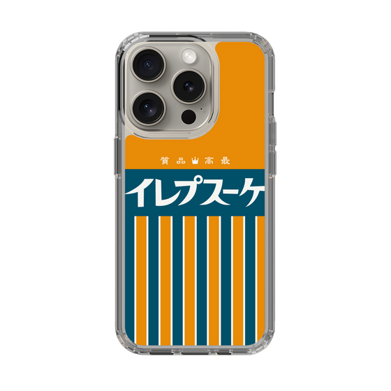 スリムプロテクションケース［ CASEPLAY Retro - Orange ］