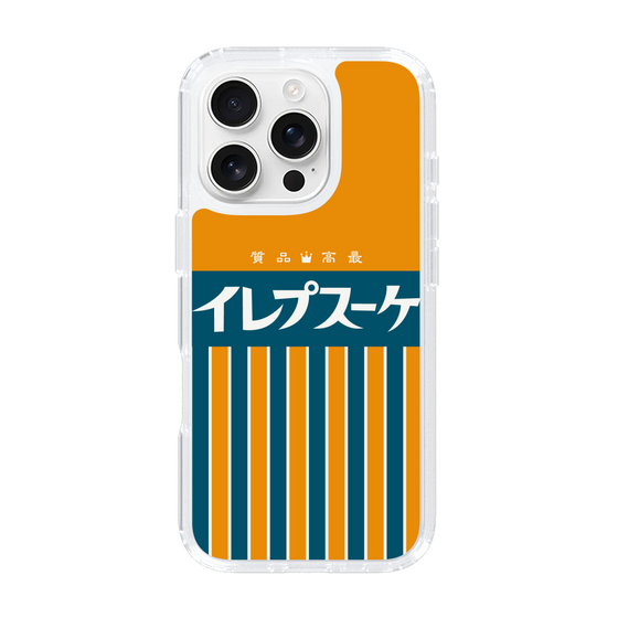 スリムプロテクションケース［ CASEPLAY Retro - Orange ］