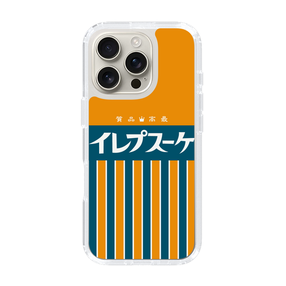 スリムプロテクションケース［ CASEPLAY Retro - Orange ］