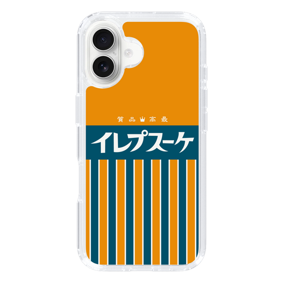 スリムプロテクションケース［ CASEPLAY Retro - Orange ］