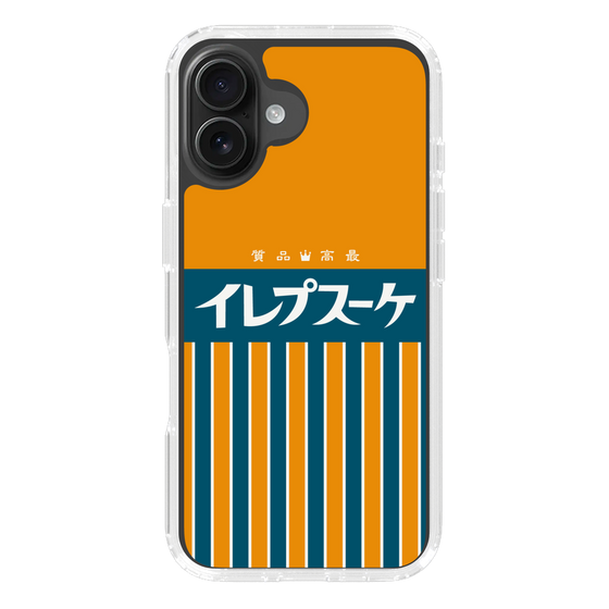 スリムプロテクションケース［ CASEPLAY Retro - Orange ］