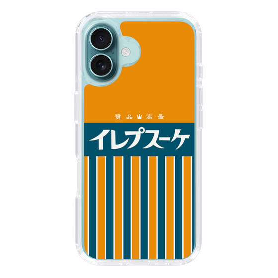 スリムプロテクションケース［ CASEPLAY Retro - Orange ］