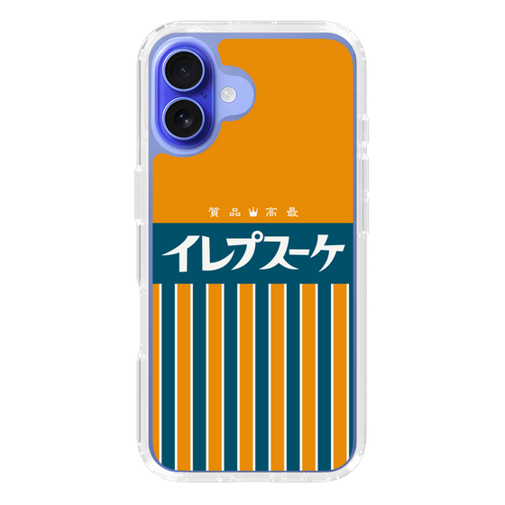 スリムプロテクションケース［ CASEPLAY Retro - Orange ］