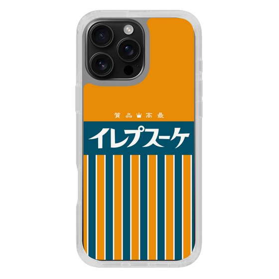 スリムプロテクションケース［ CASEPLAY Retro - Orange ］