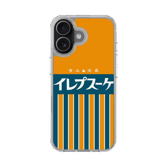 スリムプロテクションケース［ CASEPLAY Retro - Orange ］