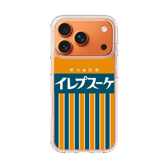 スリムプロテクションケース［ CASEPLAY Retro - Orange ］