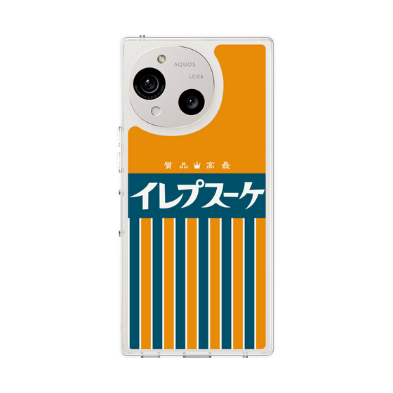スリムプロテクションケース［ CASEPLAY Retro - Orange ］